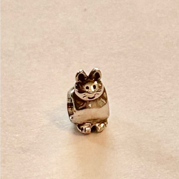 Authentic Pandora Kitty Cat Charm - Picture 5 of 5